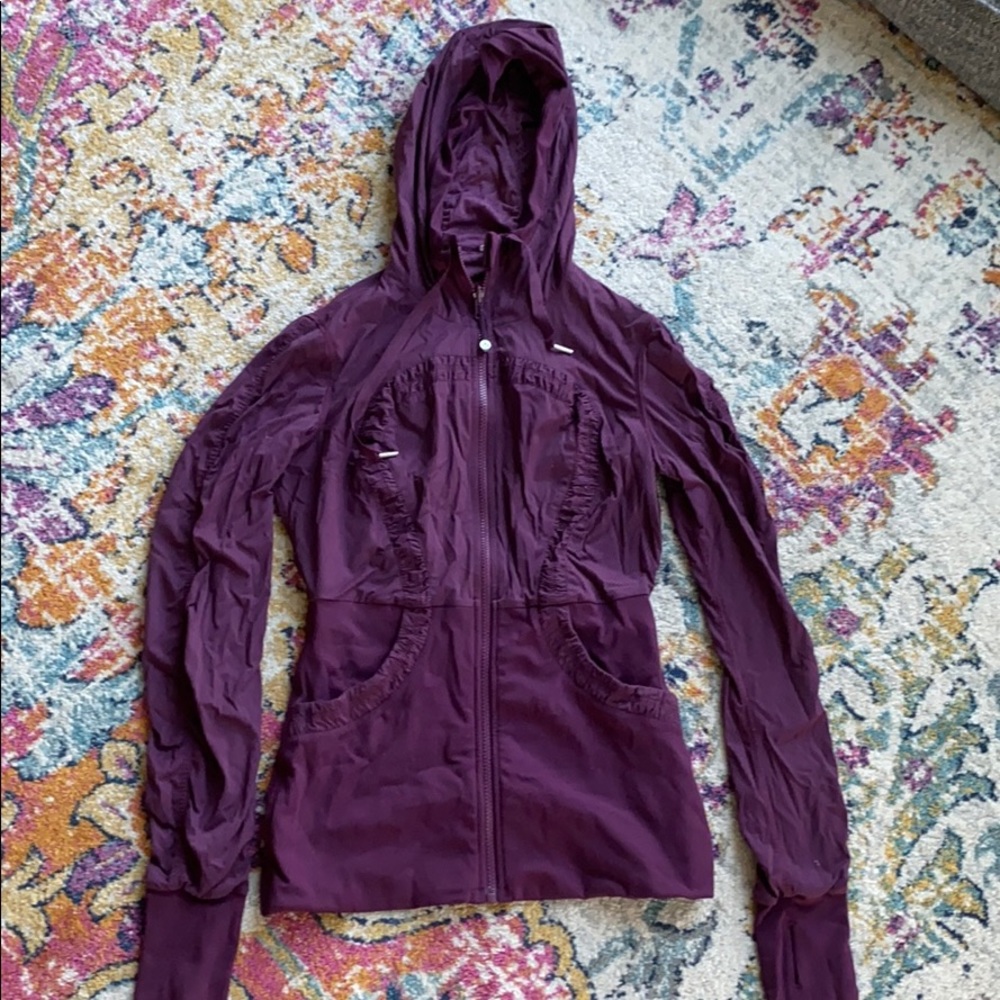 Lululemon Purple Zip-Up Jacket